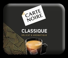 Carte Noire avec sucre