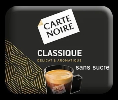 Carte Noire sans sucre